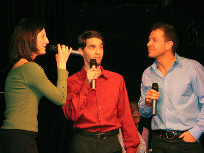 Das Ensemble Off-Broadway, 7.5.2005; Foto: Martin Bruny
