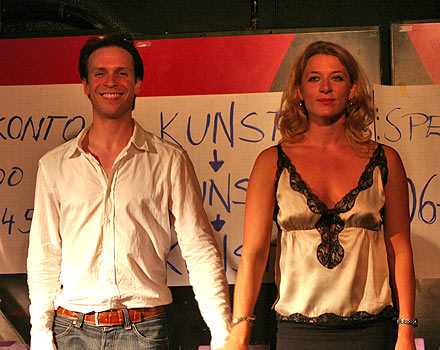 Hannes Muik und Caroline Frank