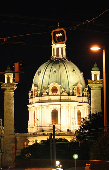 Wien, 17. Oktober 2004, Karlskirche